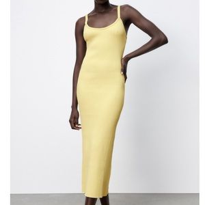 Zara knit tank dress